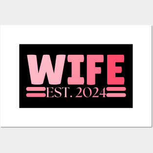 Wife est 2024 Posters and Art